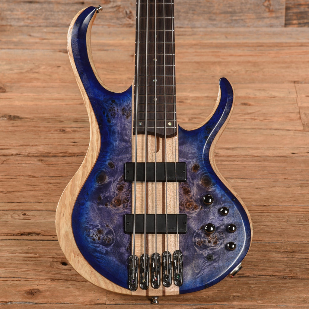 Ibanez BTB845 Standard 5-String Cerulean Blue Burst Low Gloss 2023 - MusicMarket