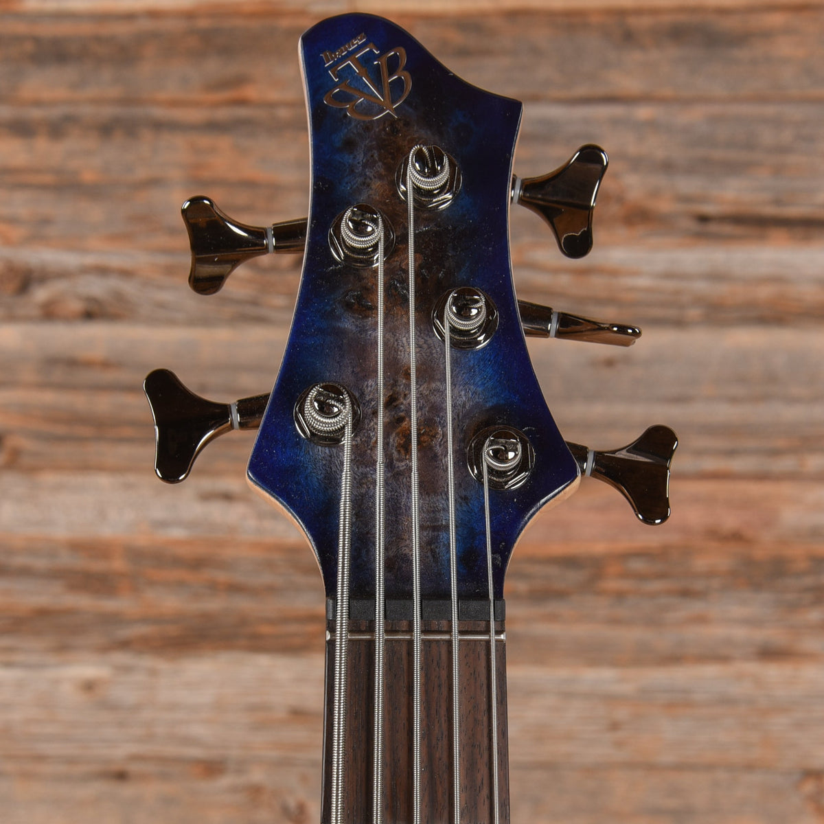 Ibanez BTB845 Standard 5-String Cerulean Blue Burst Low Gloss 2023 - View 6 | MusicMarket