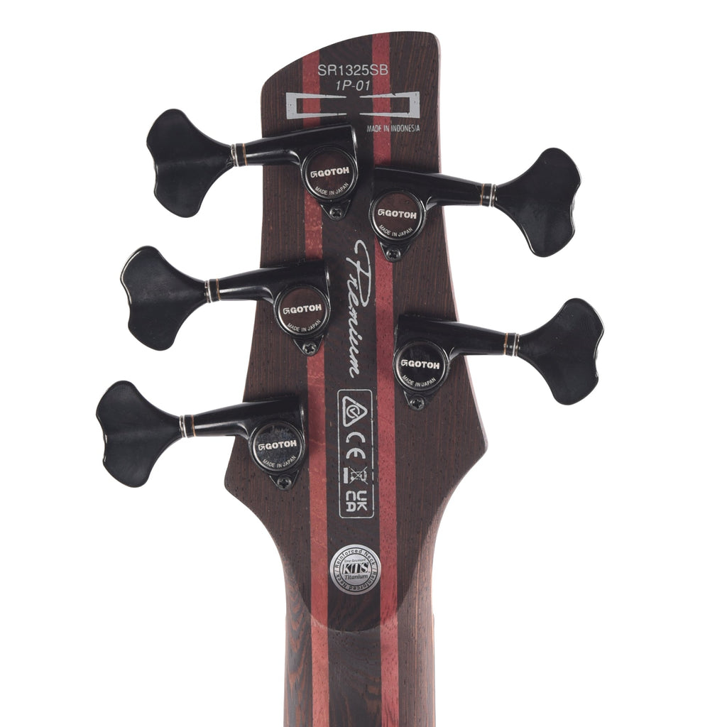 Ibanez SR1325SBIVF SR Premium 5-String Electric Bass Icebreaker Wave Flat - View 7 | MusicMarket