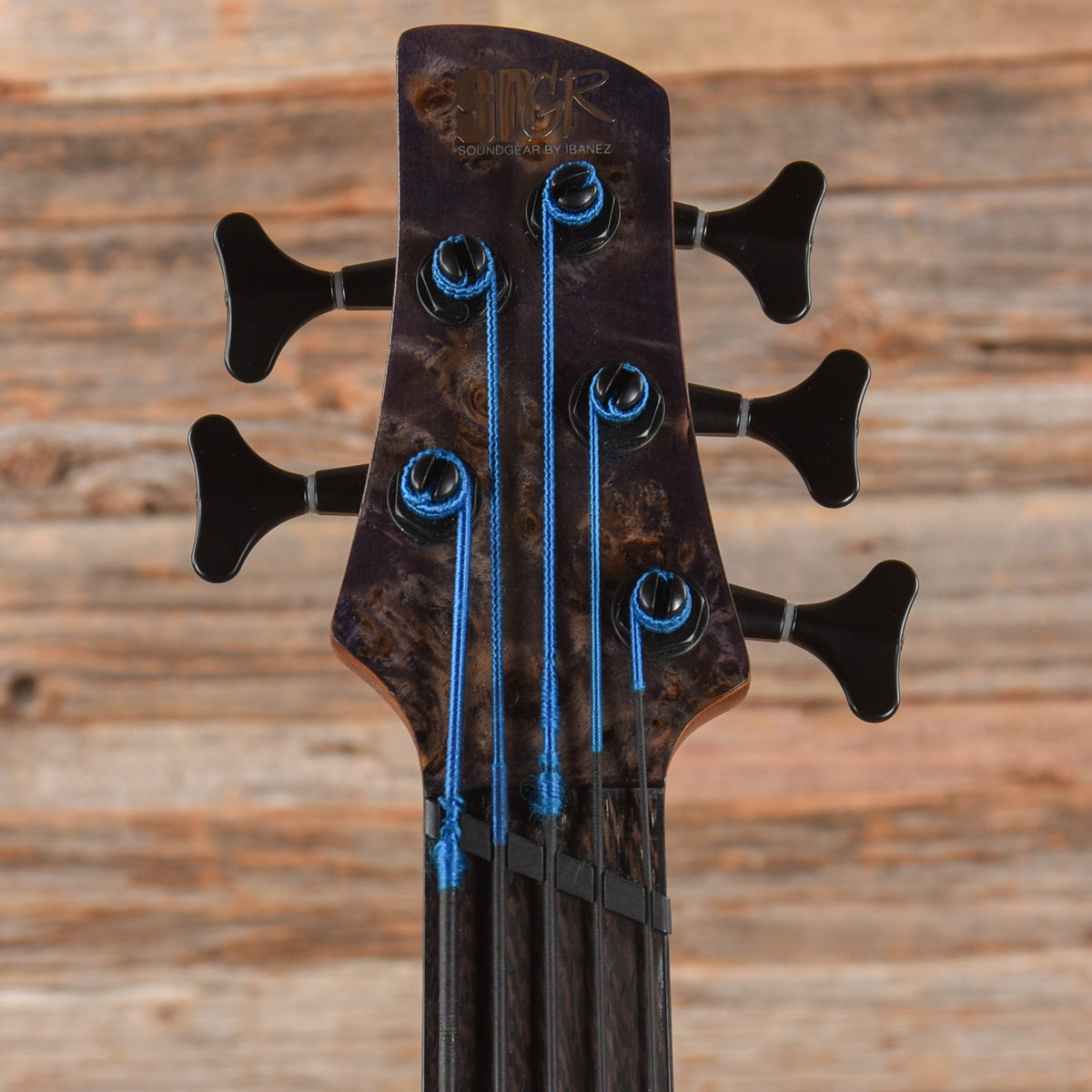 Ibanez SRMS805 5 String Multiscale Bass Deep Twilight 2021 - View 6 | MusicMarket