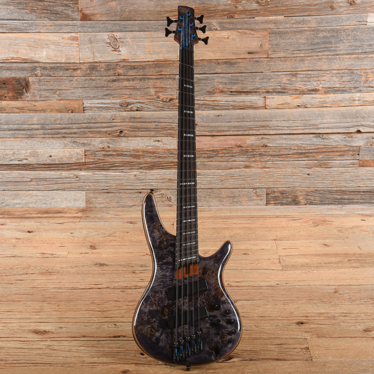 Ibanez SRMS805 5 String Multiscale Bass Deep Twilight 2021 - View 4 | MusicMarket