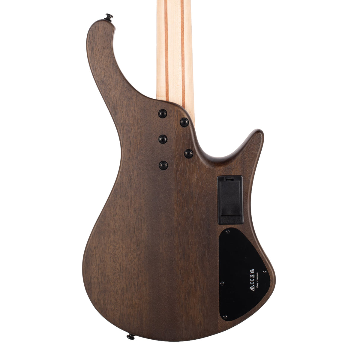 Ibanez EHB600LWNF EHB Ergonomic Headless Bass Walnut Flat Lefty - View 3 | MusicMarket