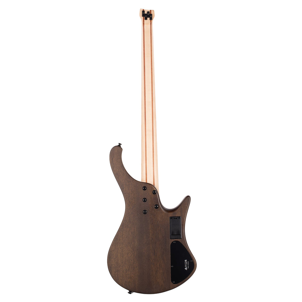 Ibanez EHB600LWNF EHB Ergonomic Headless Bass Walnut Flat Lefty - View 5 | MusicMarket