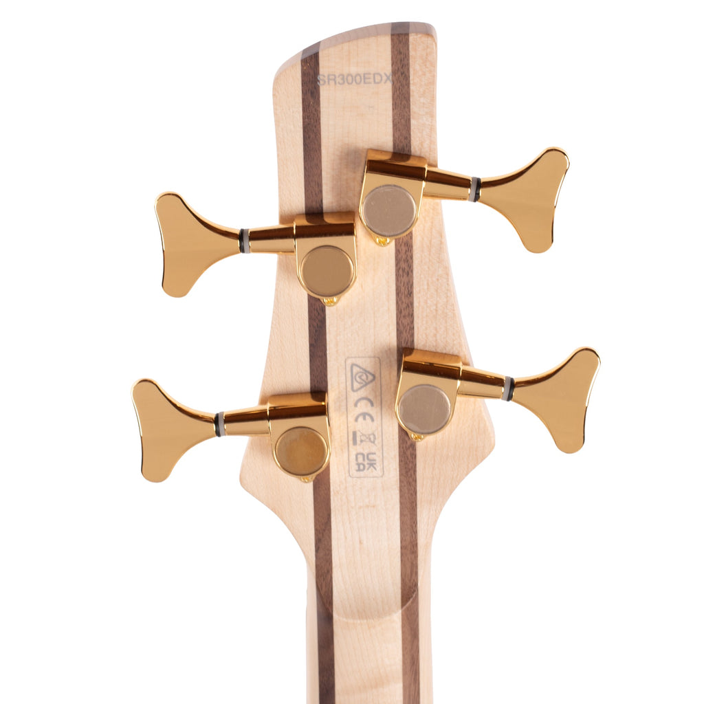 Ibanez SR300EDXFDM SR Standard Electric Bass Frozen Gold Matte - View 7 | MusicMarket