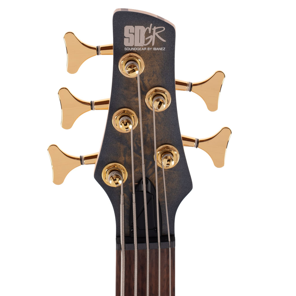 Ibanez SR305EDXFDM SR Standard 5-String Electric Bass Frozen Gold Matte - View 6 | MusicMarket