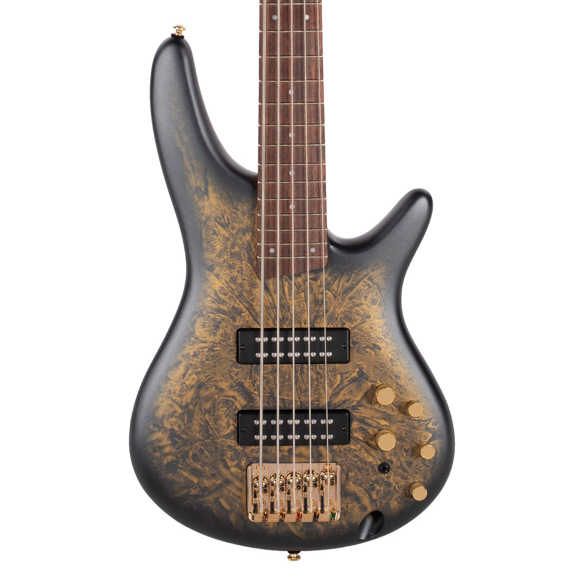 Ibanez SR305EDXFDM SR Standard 5-String Electric Bass Frozen Gold Matte - View 2 | MusicMarket
