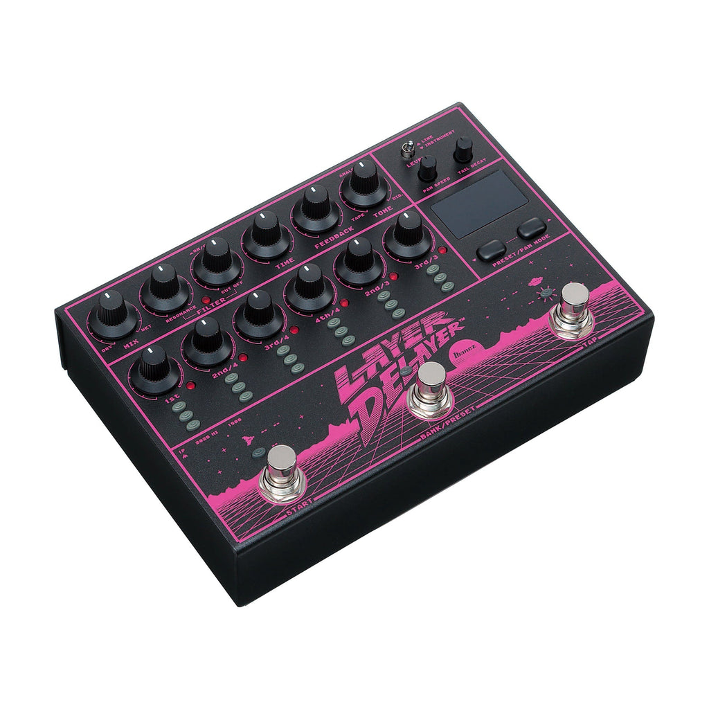 Ibanez LD303 Layer Delayer Multi Head Delay Pedal - View 2 | MusicMarket