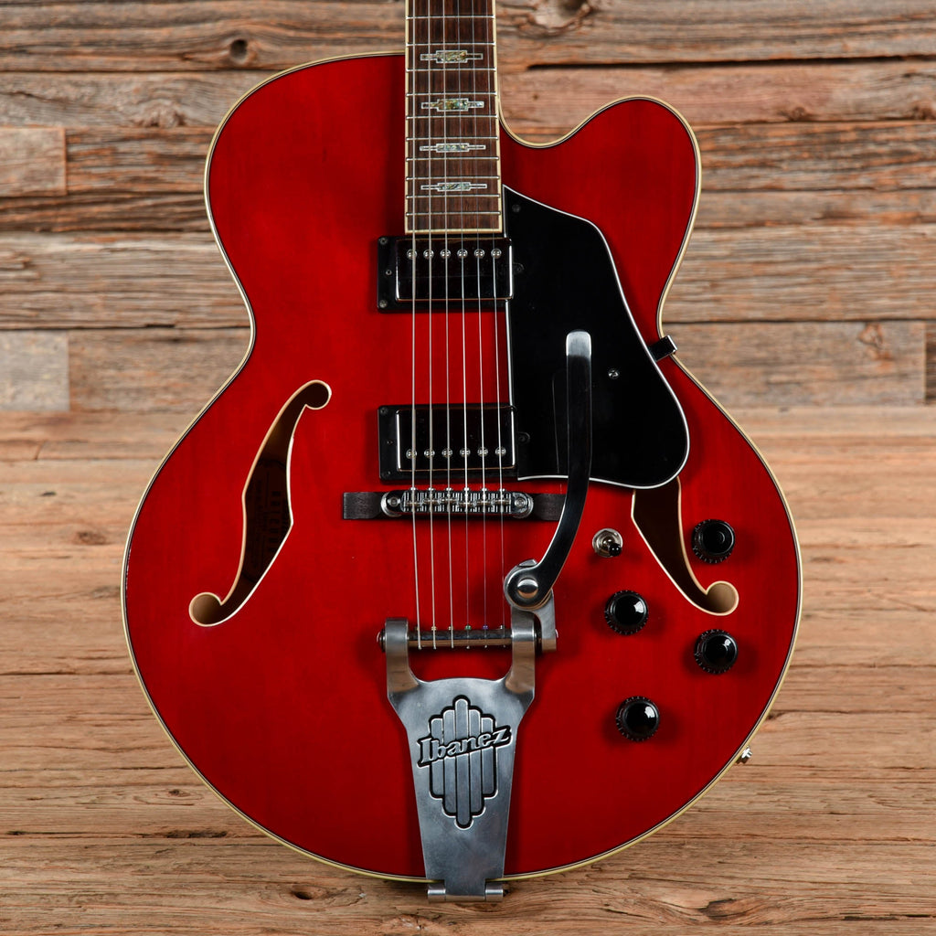 Ibanez AFS75T Artcore Transparent Red 2011 - MusicMarket