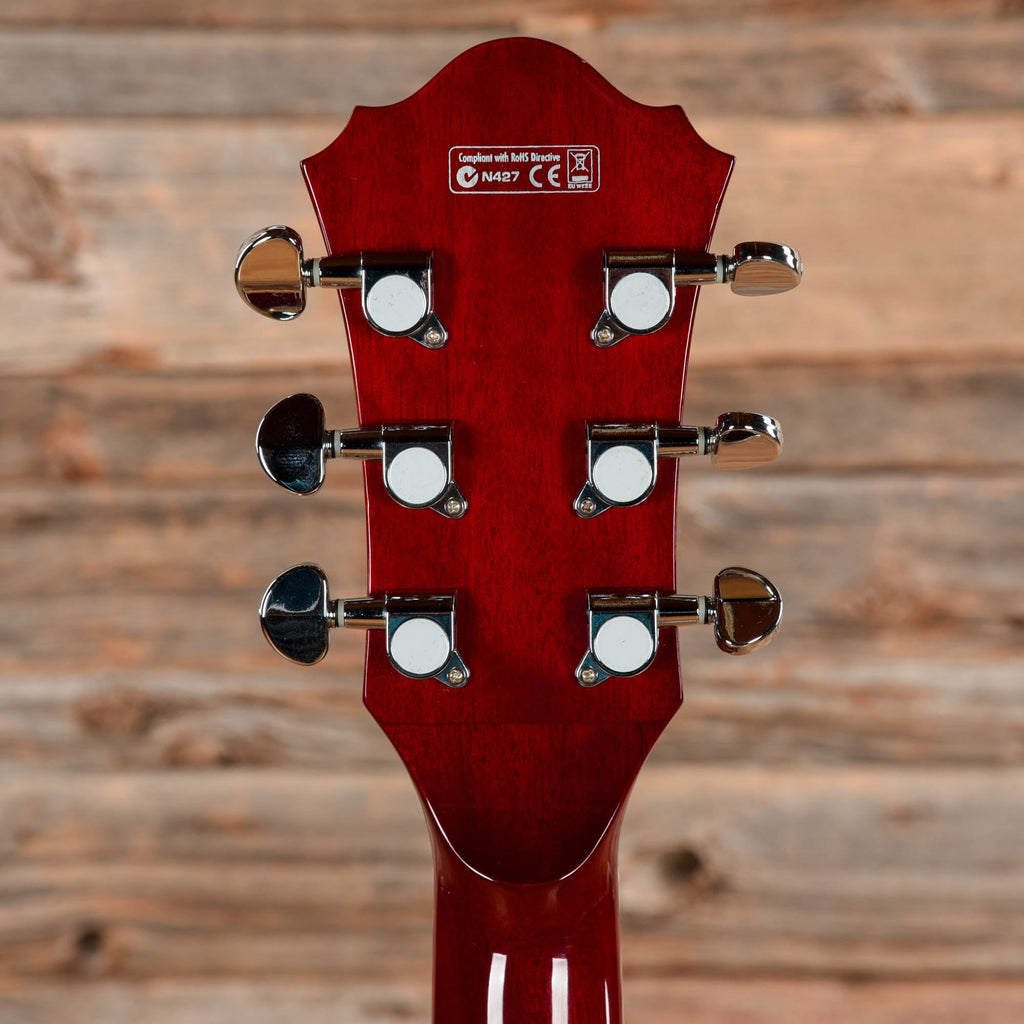 Ibanez AFS75T Artcore Transparent Red 2011 - View 7 | MusicMarket