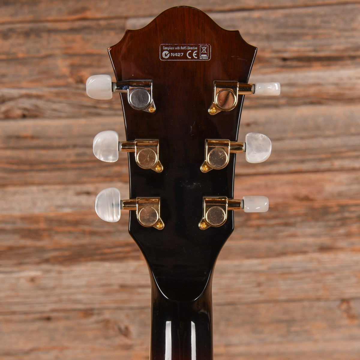Ibanez AK95 Dark Violin Sunburst 2012 - View 7 | MusicMarket