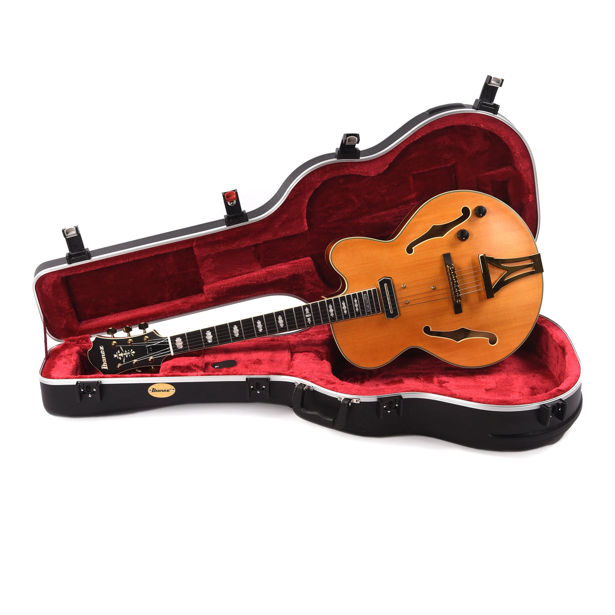 Ibanez PM3CNAL Pat Metheny Signature Electric Guitar Natural Amber Low Gloss - View 9 | MusicMarket