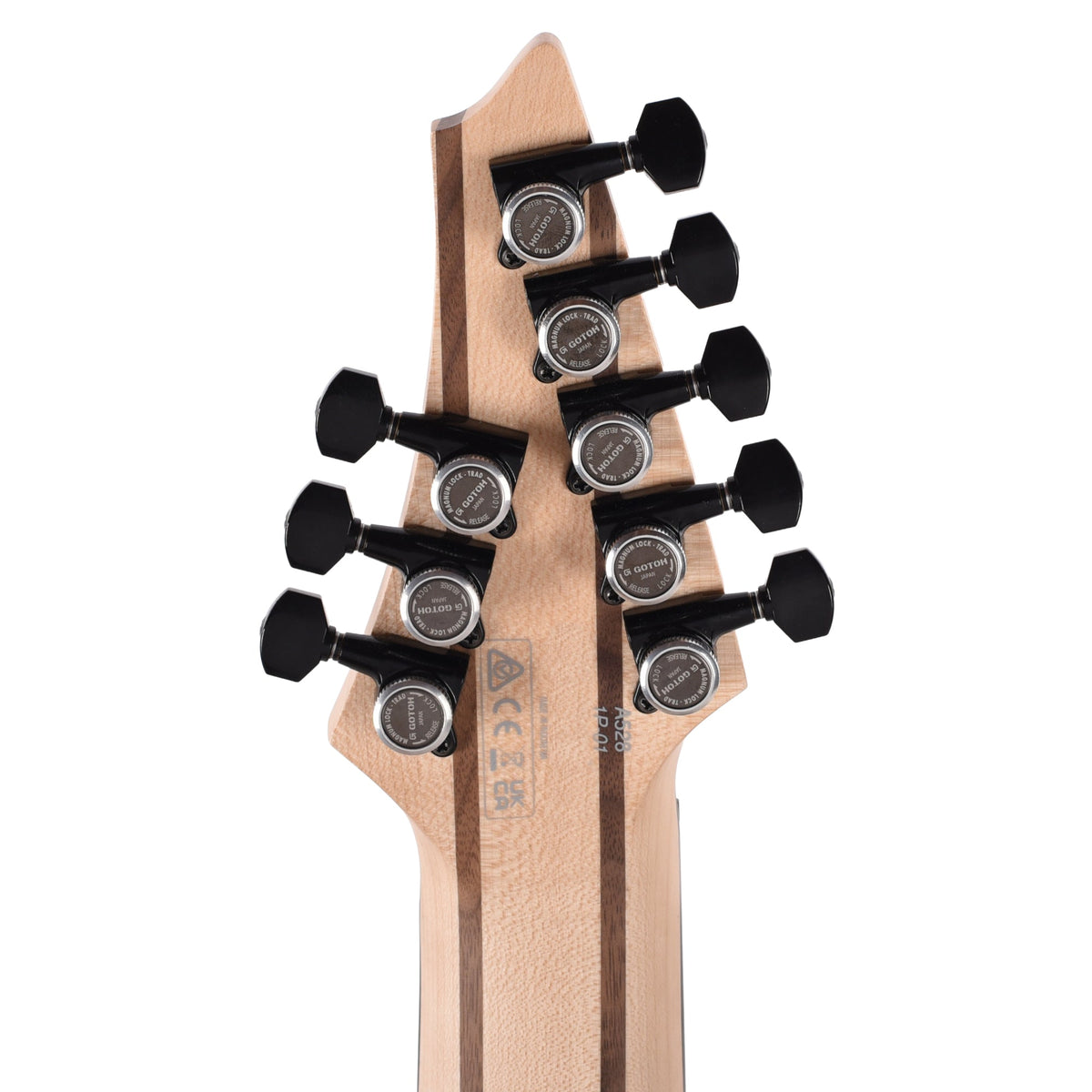Ibanez A528IPT A Series 8-String Electric Guitar Iron Pewter - View 7 | MusicMarket
