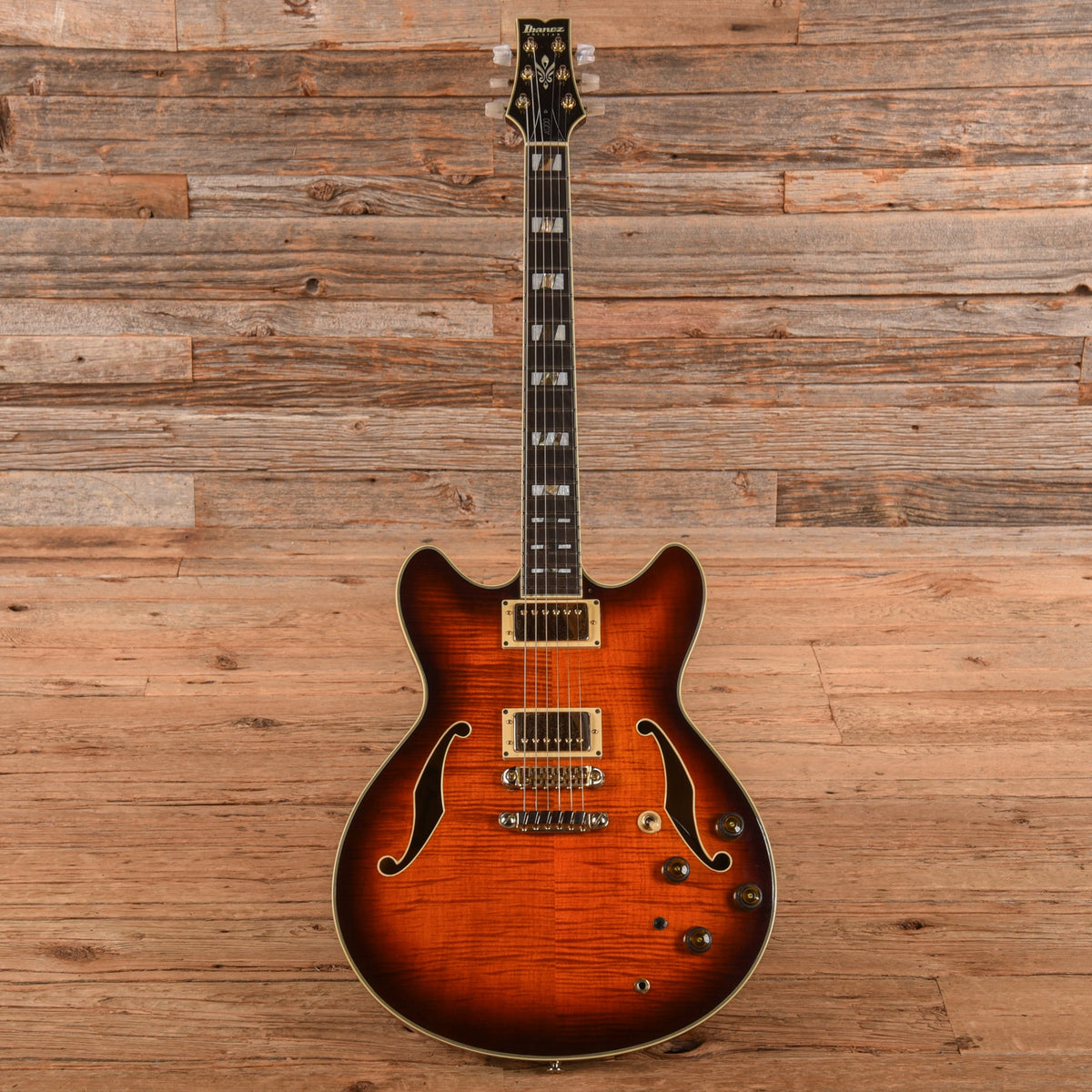 Ibanez AS200 Sunburst 1980s - View 4 | MusicMarket