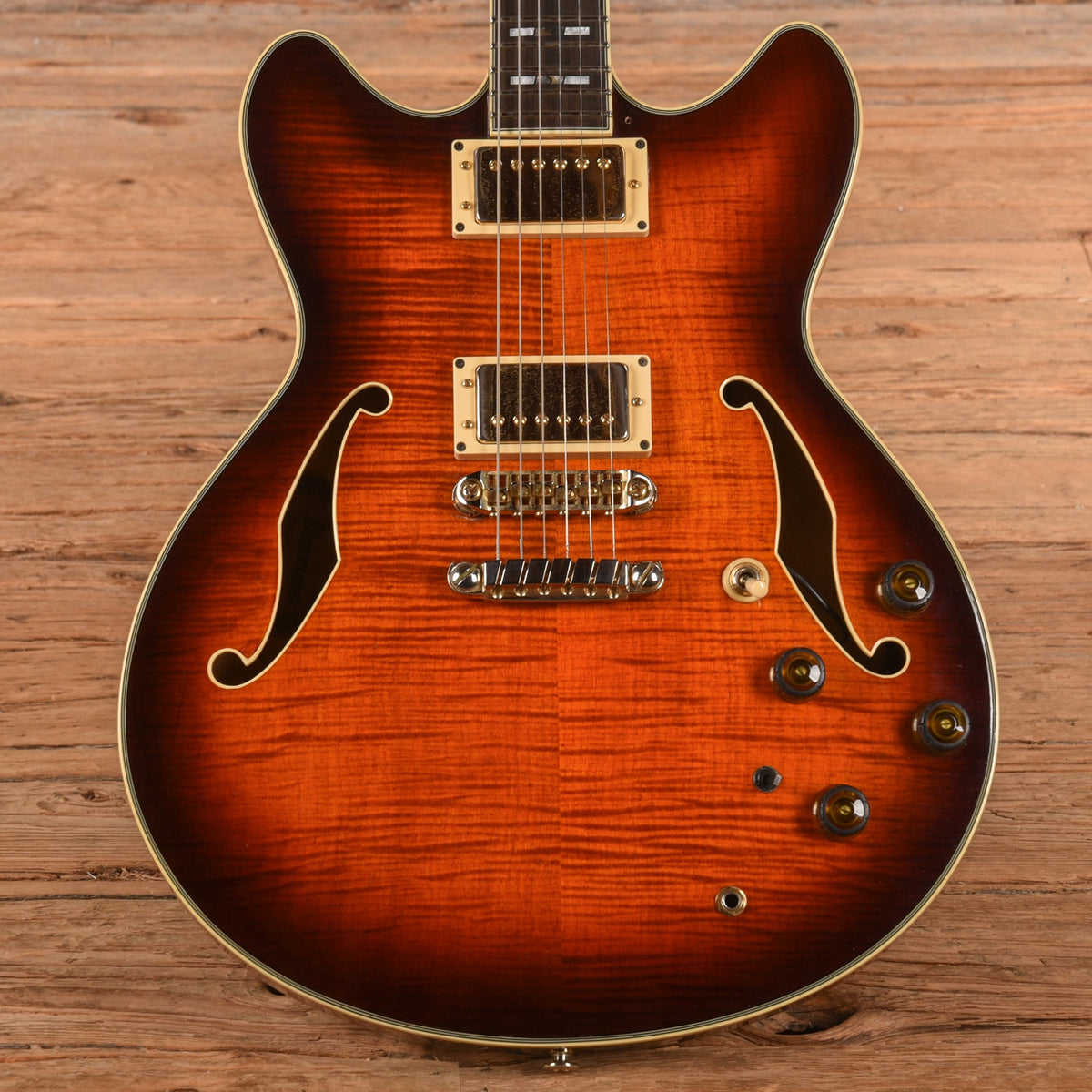 Ibanez AS200 Sunburst 1980s - MusicMarket