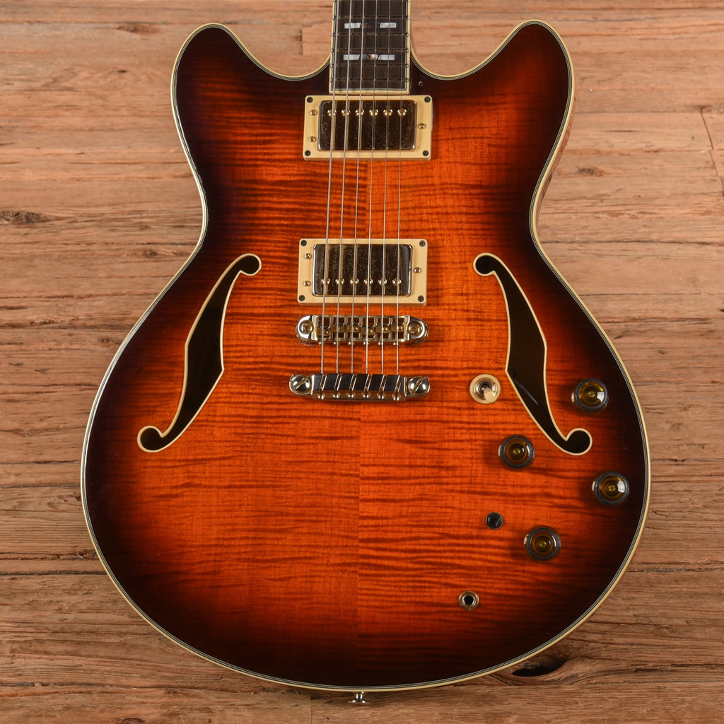 Ibanez AS200 Sunburst 1980s - View 2 | MusicMarket