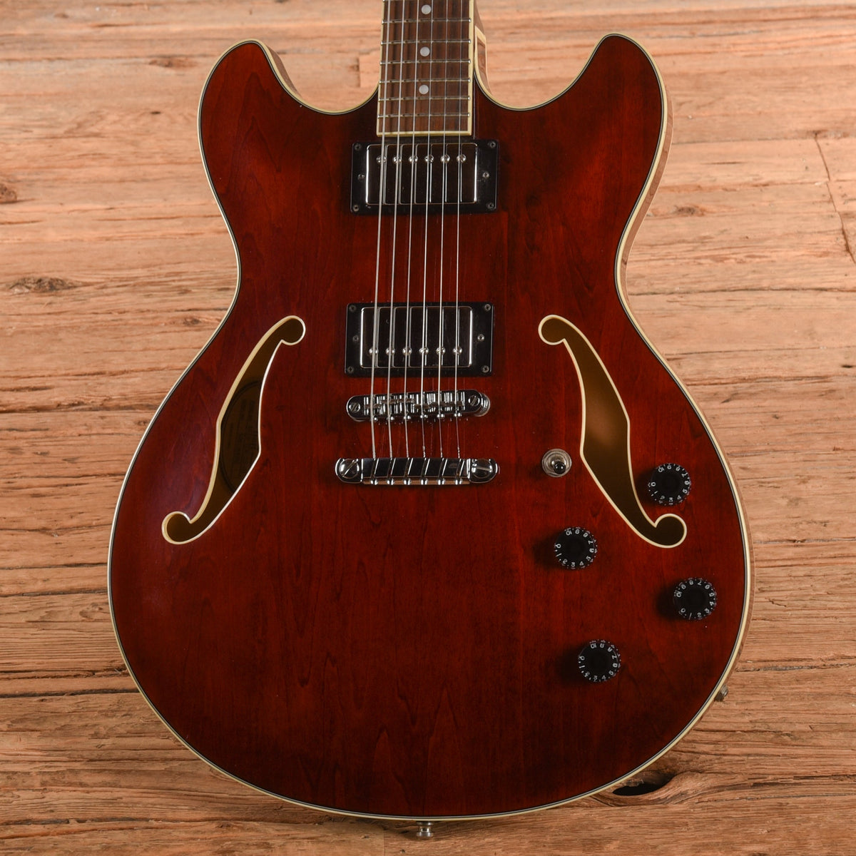 Ibanez AS73 Artcore Transparent Cherry Red 2006 - View 2 | MusicMarket