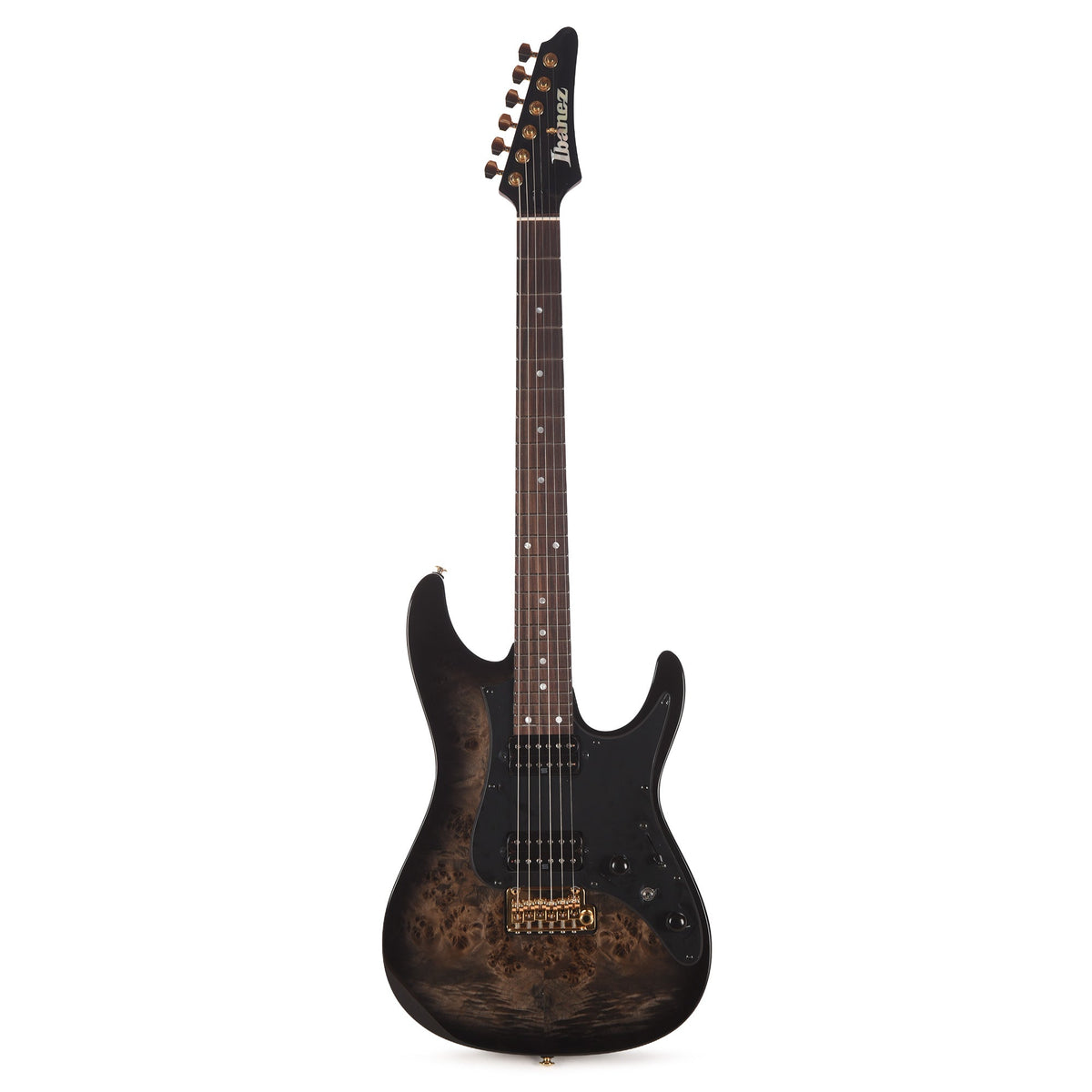 Ibanez AZ41P1PBTGB AZ Premium Electric Guitar Transparent Gray Burst - View 4 | MusicMarket