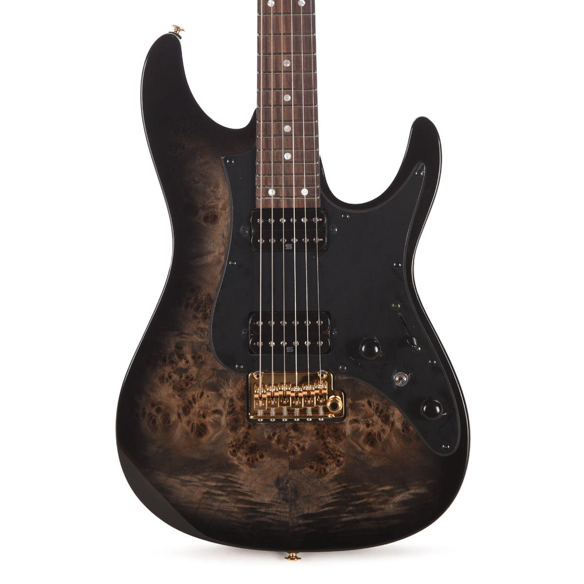 Ibanez AZ41P1PBTGB AZ Premium Electric Guitar Transparent Gray Burst - View 2 | MusicMarket
