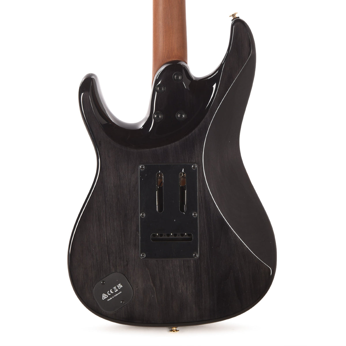 Ibanez AZ41P1PBTGB AZ Premium Electric Guitar Transparent Gray Burst - View 3 | MusicMarket