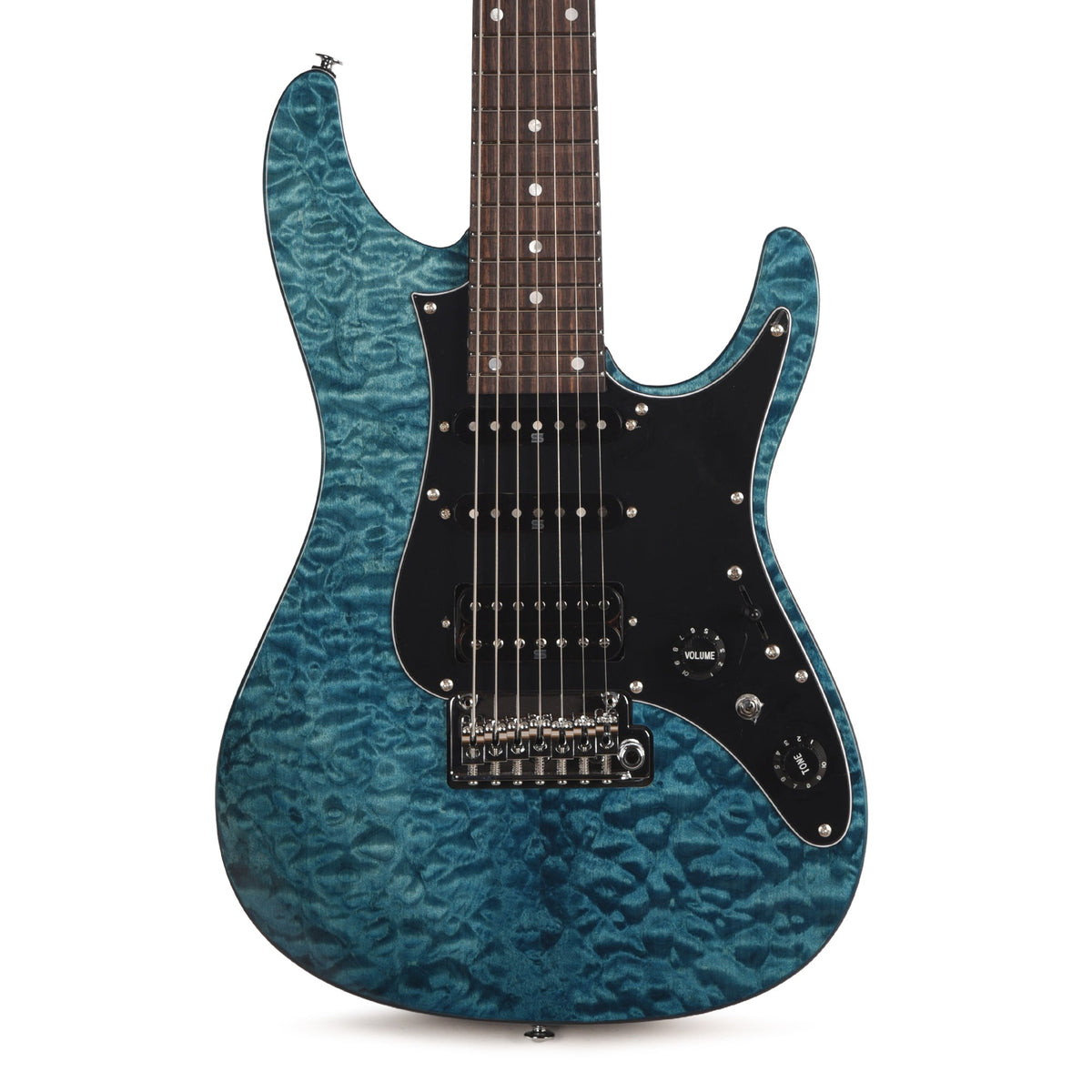 Ibanez AZ447P1QMCOB AZ Premium 7-String Electric Guitar Cosmic Bluer - View 2 | MusicMarket