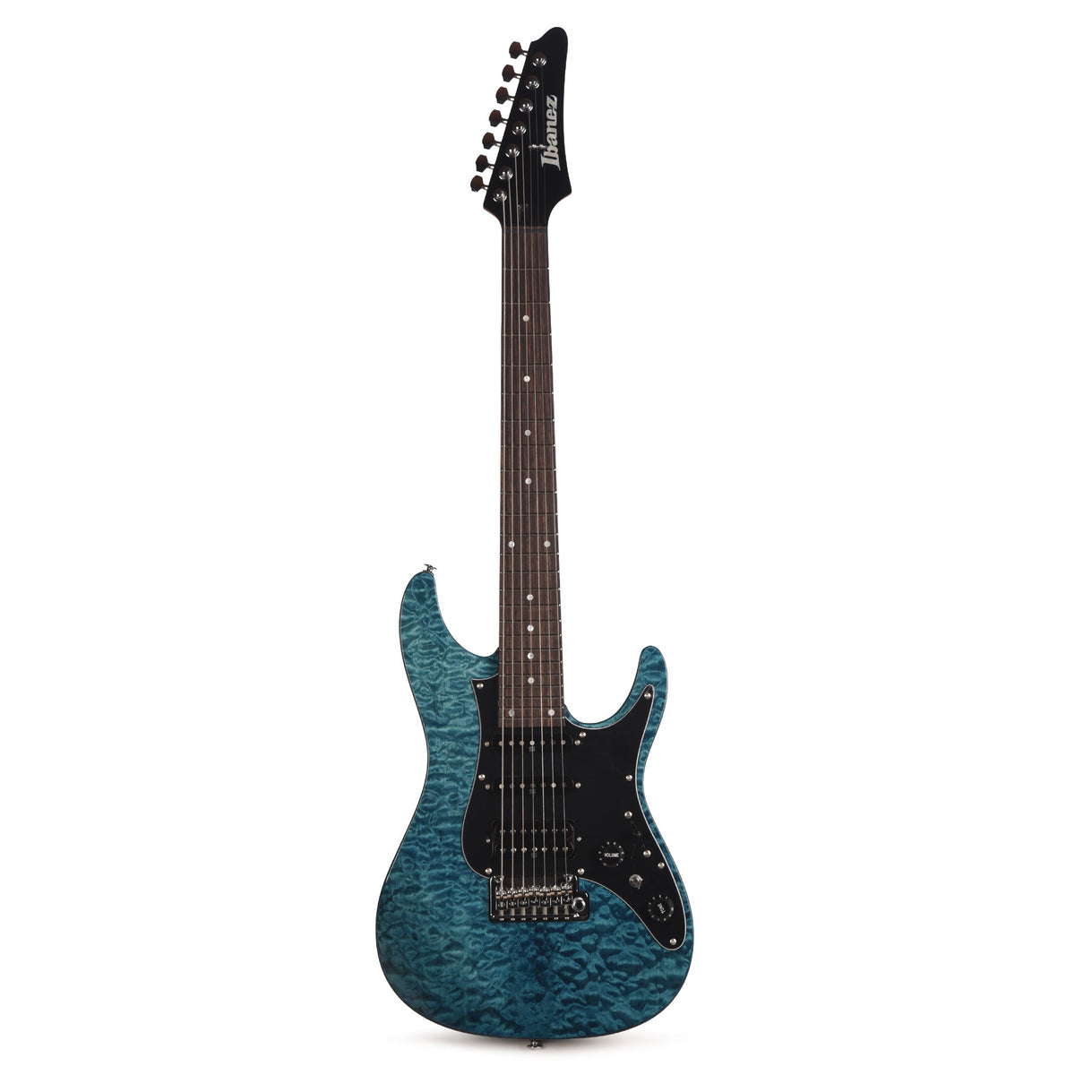 Ibanez AZ447P1QMCOB AZ Premium 7-String Electric Guitar Cosmic Bluer - View 4 | MusicMarket