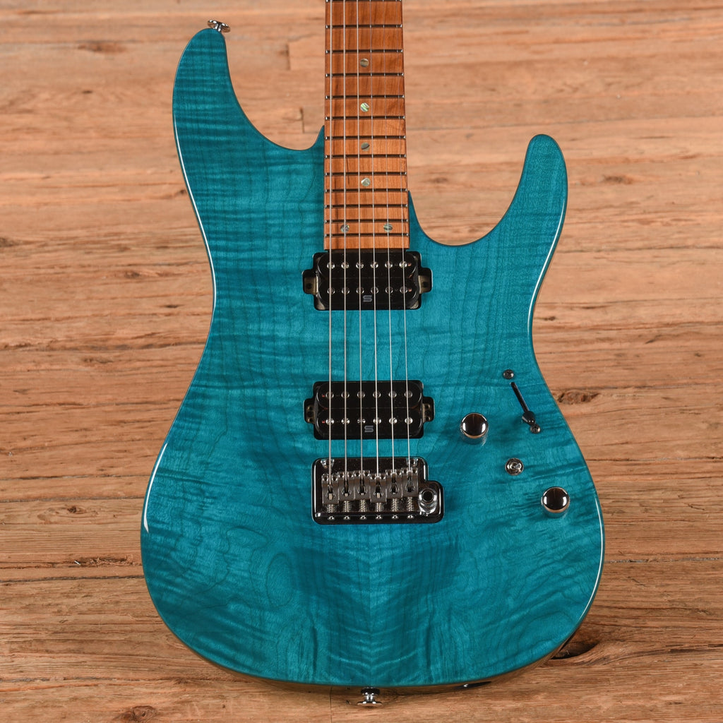 Ibanez MM1 Martin Miller Signature Transparent Aqua Blue 2023 - MusicMarket