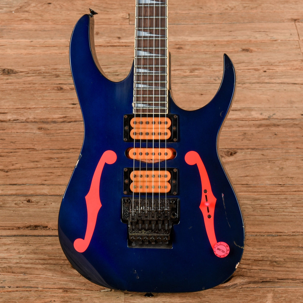 Ibanez PGM100 Paul Gilbert Blue 1991 - View 2 | MusicMarket