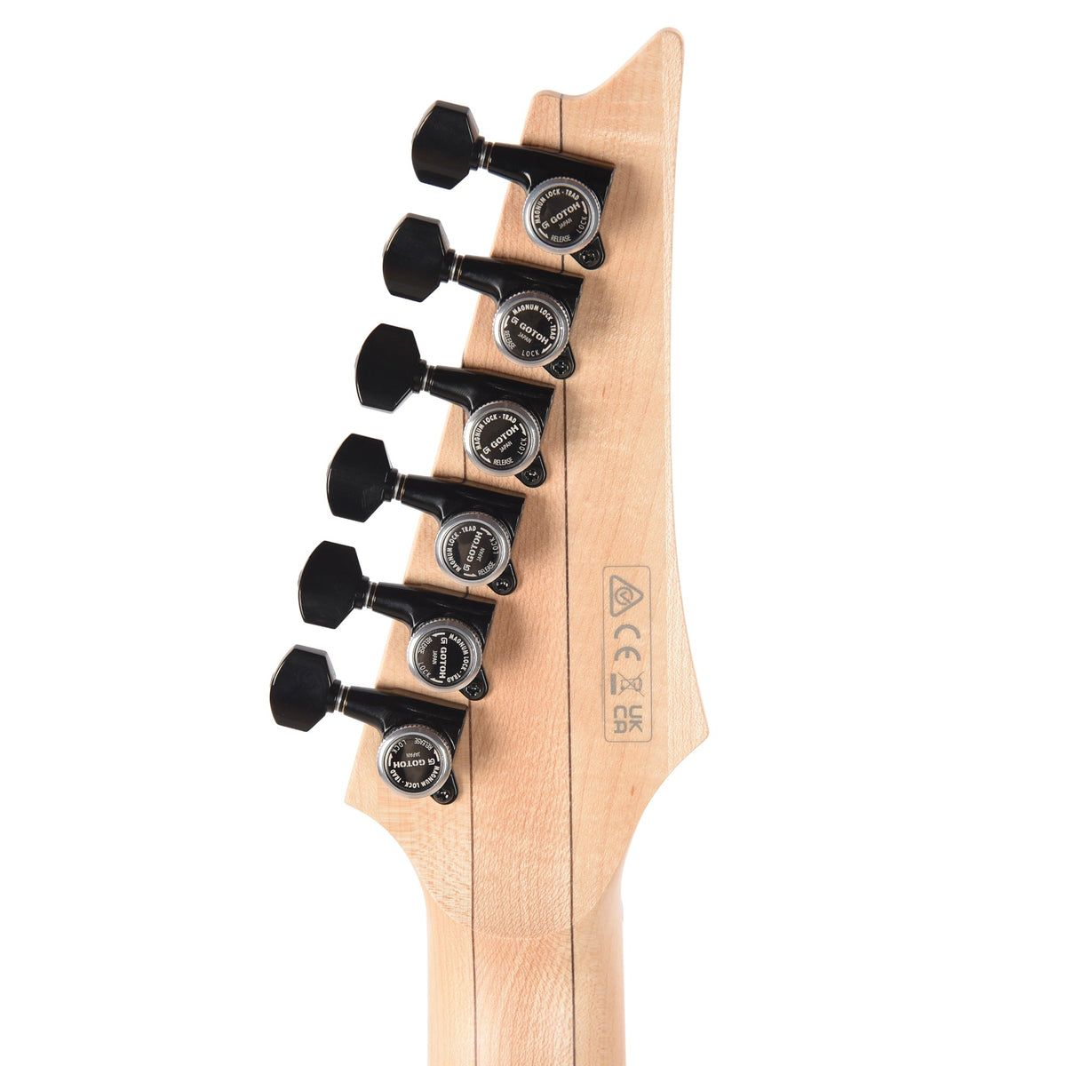 Ibanez RGR662AHBFWK RG Prestige Electric Guitar Weathered Black - View 7 | MusicMarket