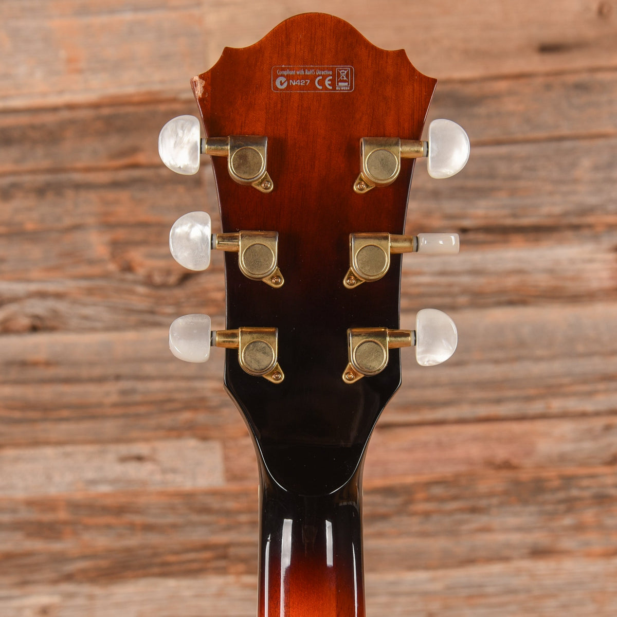Ibanez AK-95 Sunburst - View 7 | MusicMarket