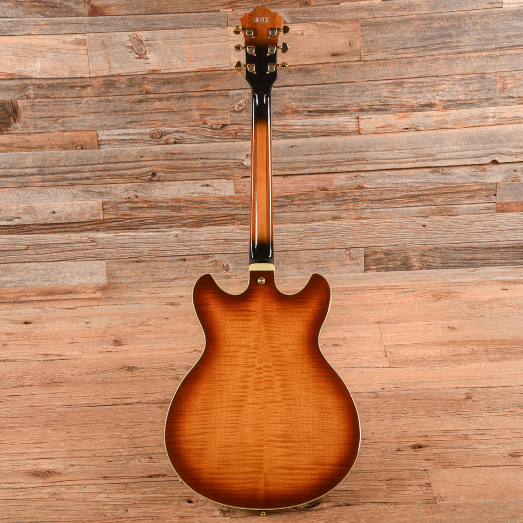 Ibanez AS93FM Sunburst 2018 - View 5 | MusicMarket
