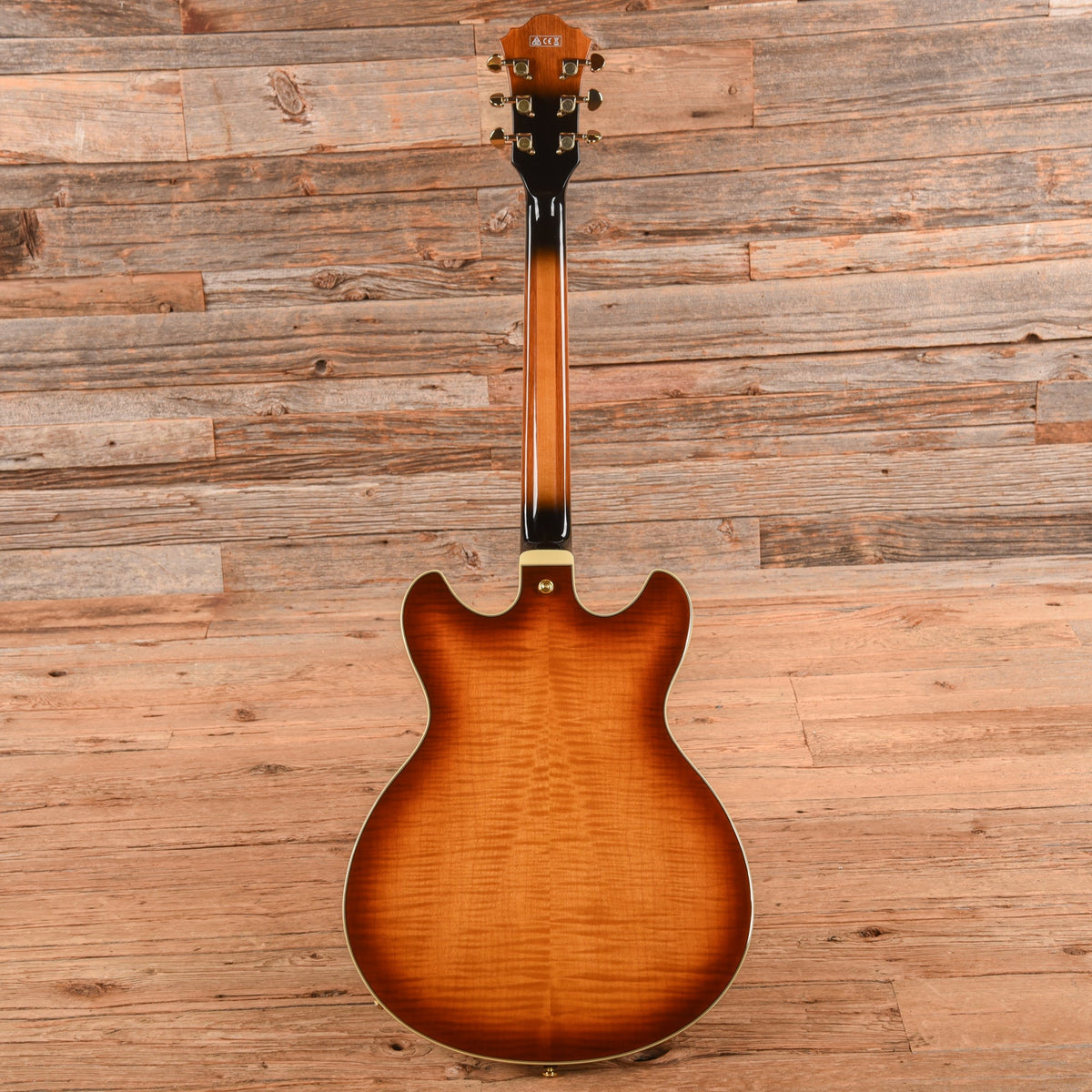 Ibanez AS93FM Sunburst 2018 - View 5 | MusicMarket