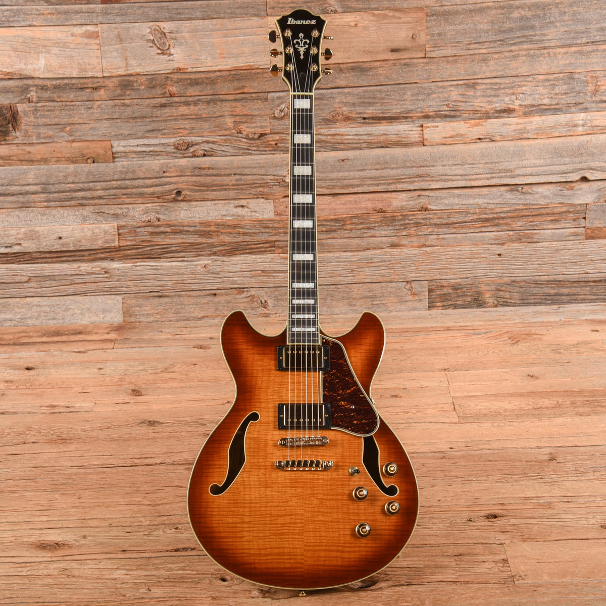 Ibanez AS93FM Sunburst 2018 - View 4 | MusicMarket
