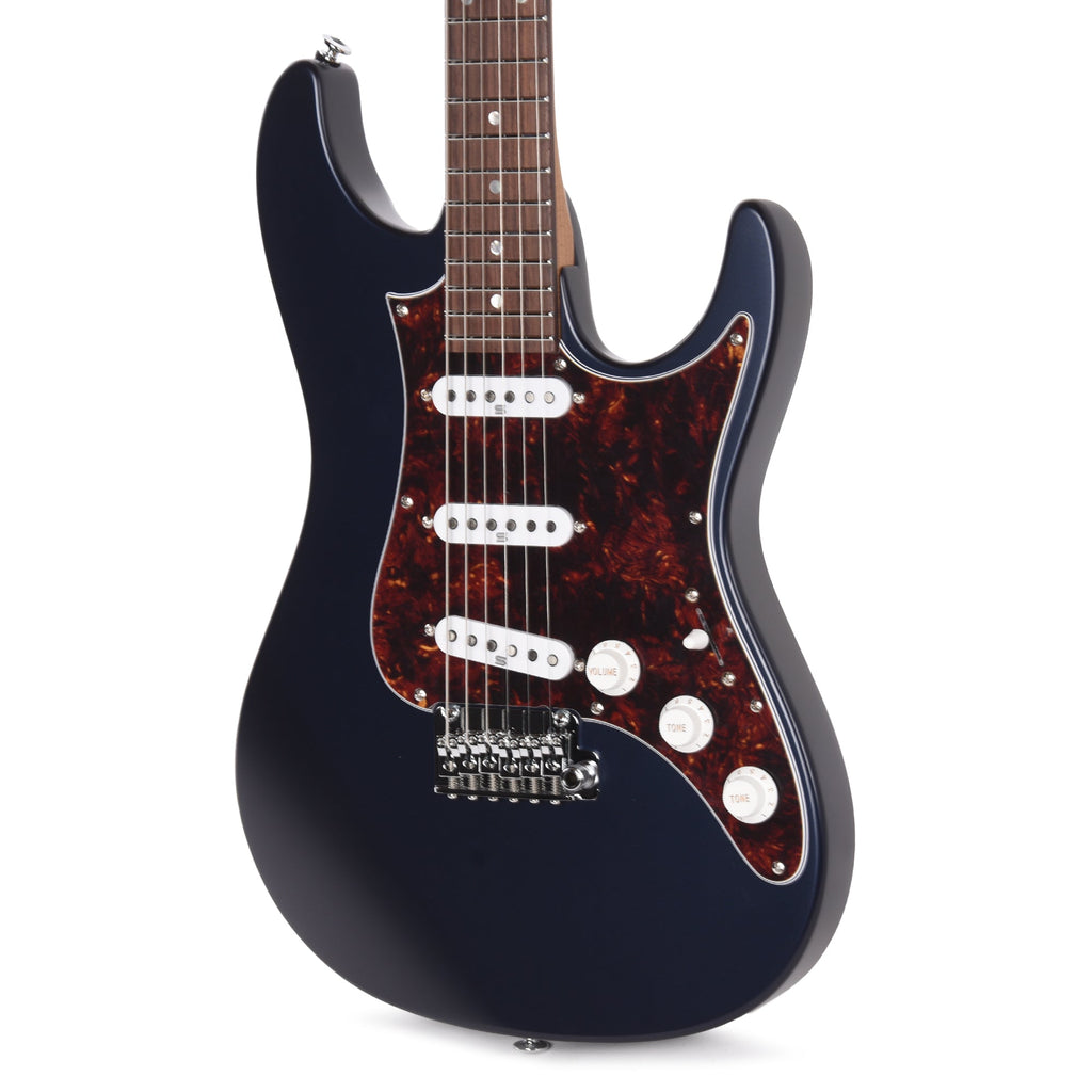 Ibanez AZ2203NTDBF AZ Prestige Electric Guitar Dark Tide Blue Flat - View 2 | MusicMarket