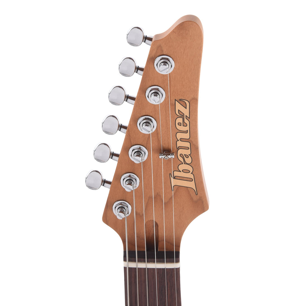 Ibanez AZ2203NTDBF AZ Prestige Electric Guitar Dark Tide Blue Flat - View 6 | MusicMarket