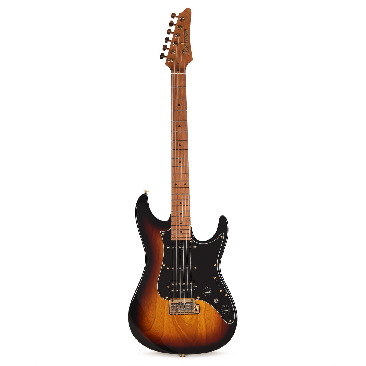 Ibanez AZ2204AGTFB AZ Prestige Electric Guitar Tri Fade Burst - View 4 | MusicMarket