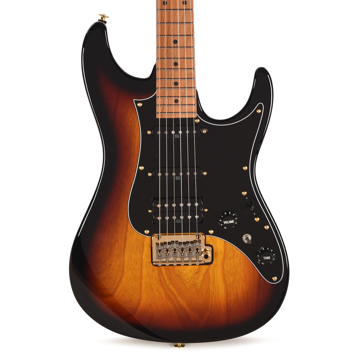 Ibanez AZ2204AGTFB AZ Prestige Electric Guitar Tri Fade Burst - View 2 | MusicMarket