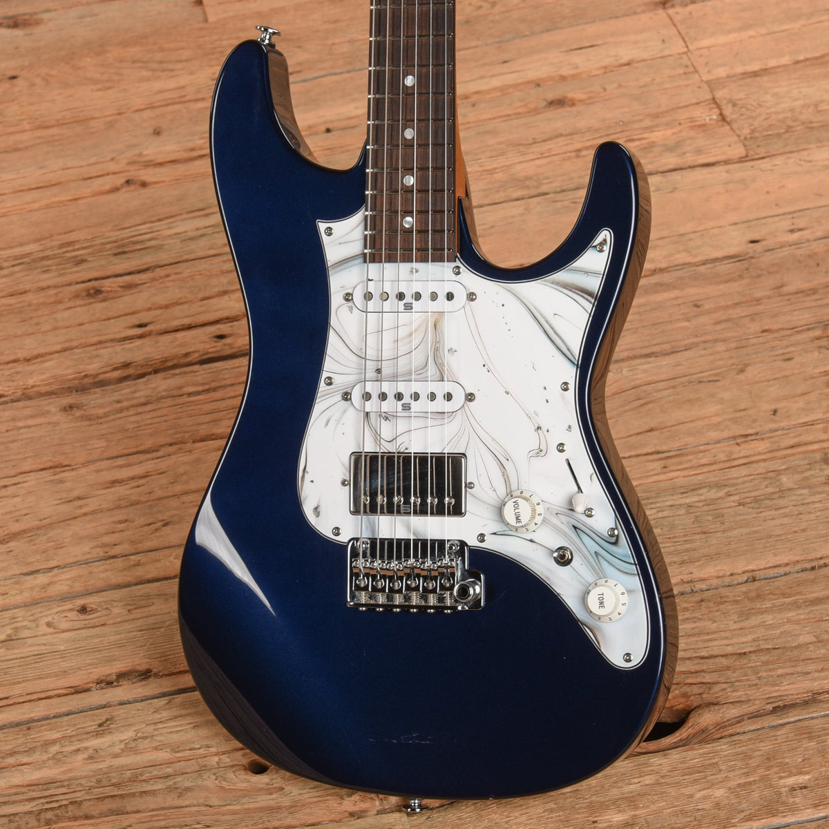 Ibanez AZ2204NW Prestige Dark Tide Blue 2023 - View 2 | MusicMarket