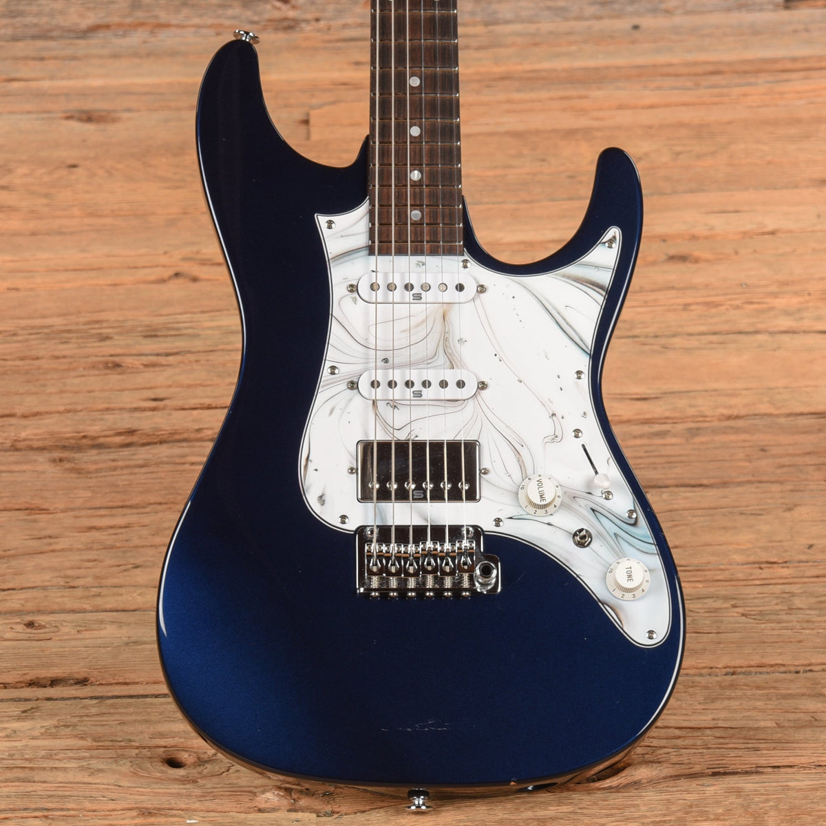 Ibanez AZ2204NW Prestige Dark Tide Blue 2023 - MusicMarket