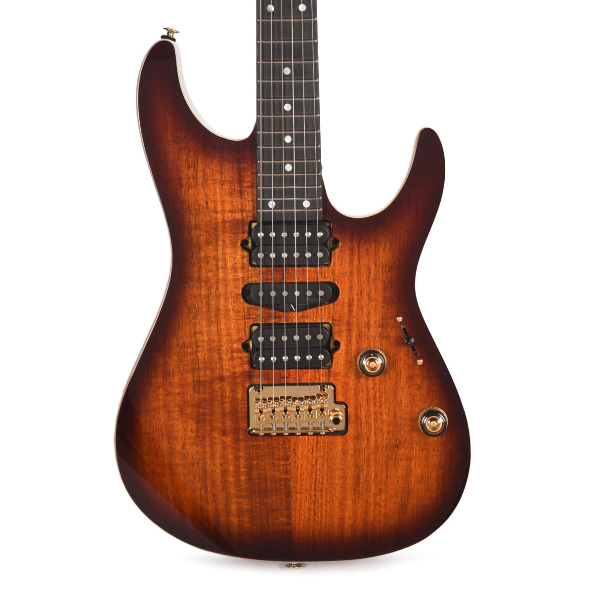 Ibanez AZ47P2KDEB AZ Premium Electric Guitar Dragon Eye Burst - View 2 | MusicMarket