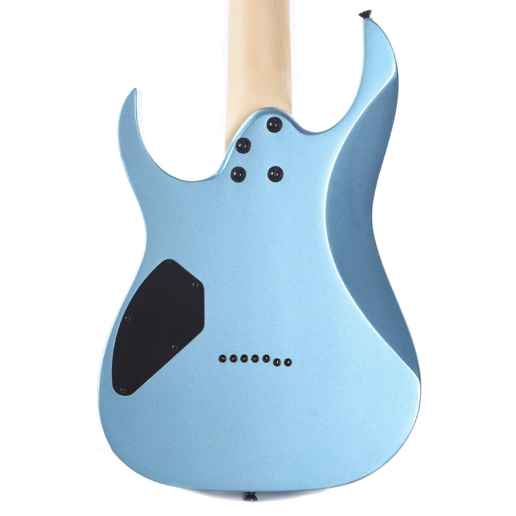 Ibanez GRG7221M 7-String Metallic Light Blue Bundle w/ Ibanez Gig Bag, Stand, Tuner and Strap - View 4 | MusicMarket