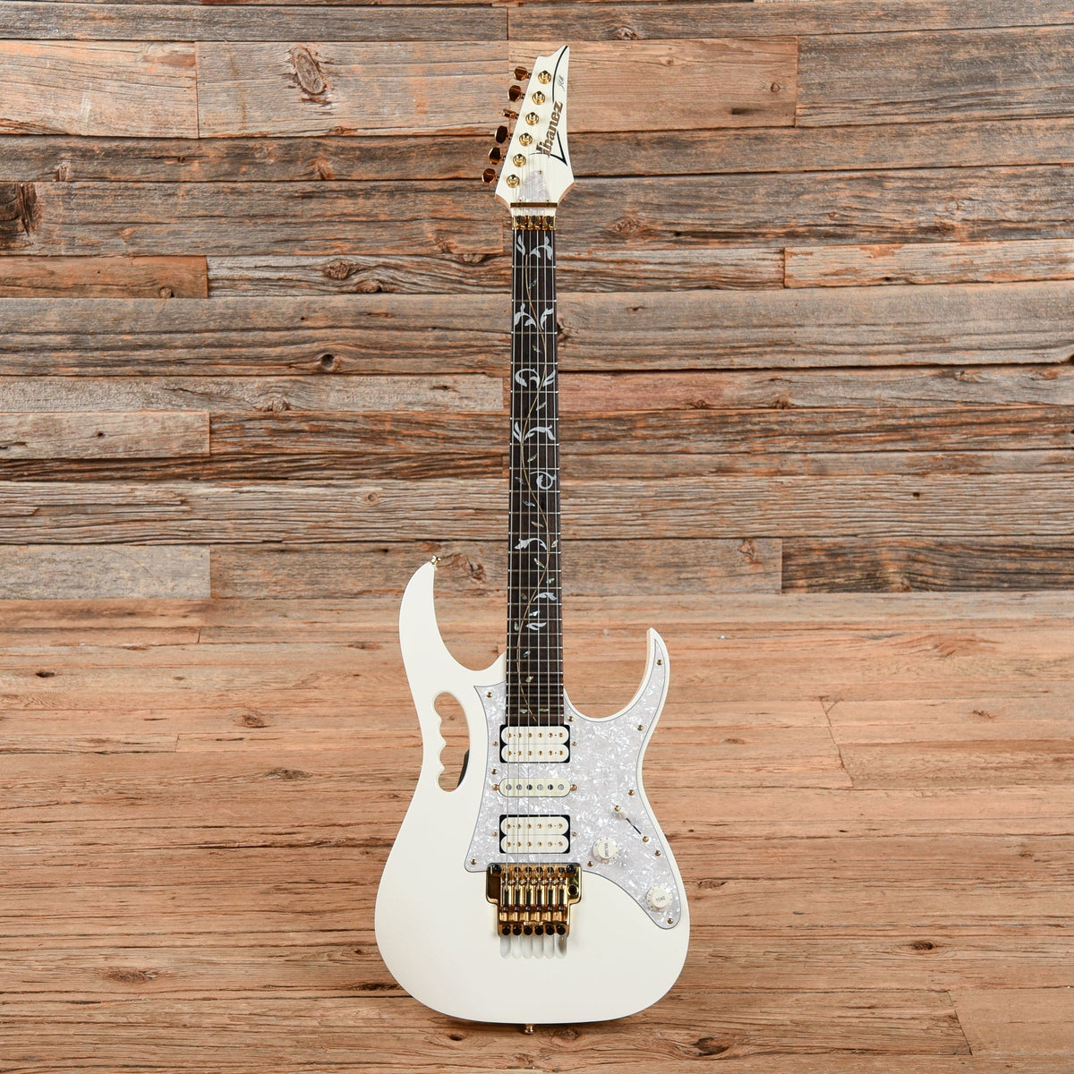 Ibanez Jem 7V White 2006 - View 4 | MusicMarket