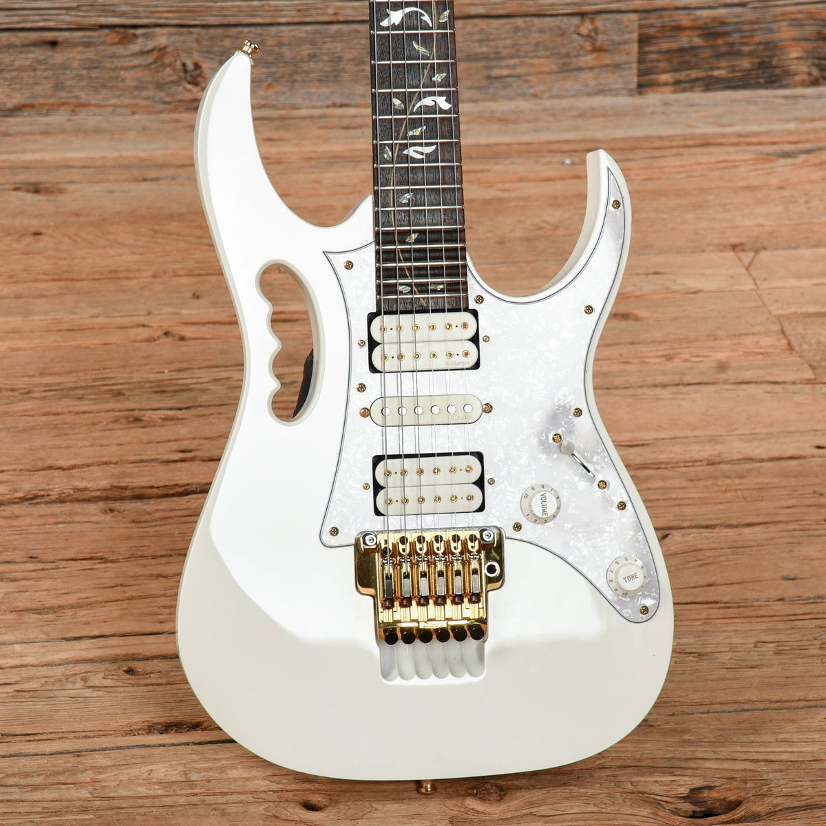 Ibanez Jem 7V White 2006 - View 8 | MusicMarket