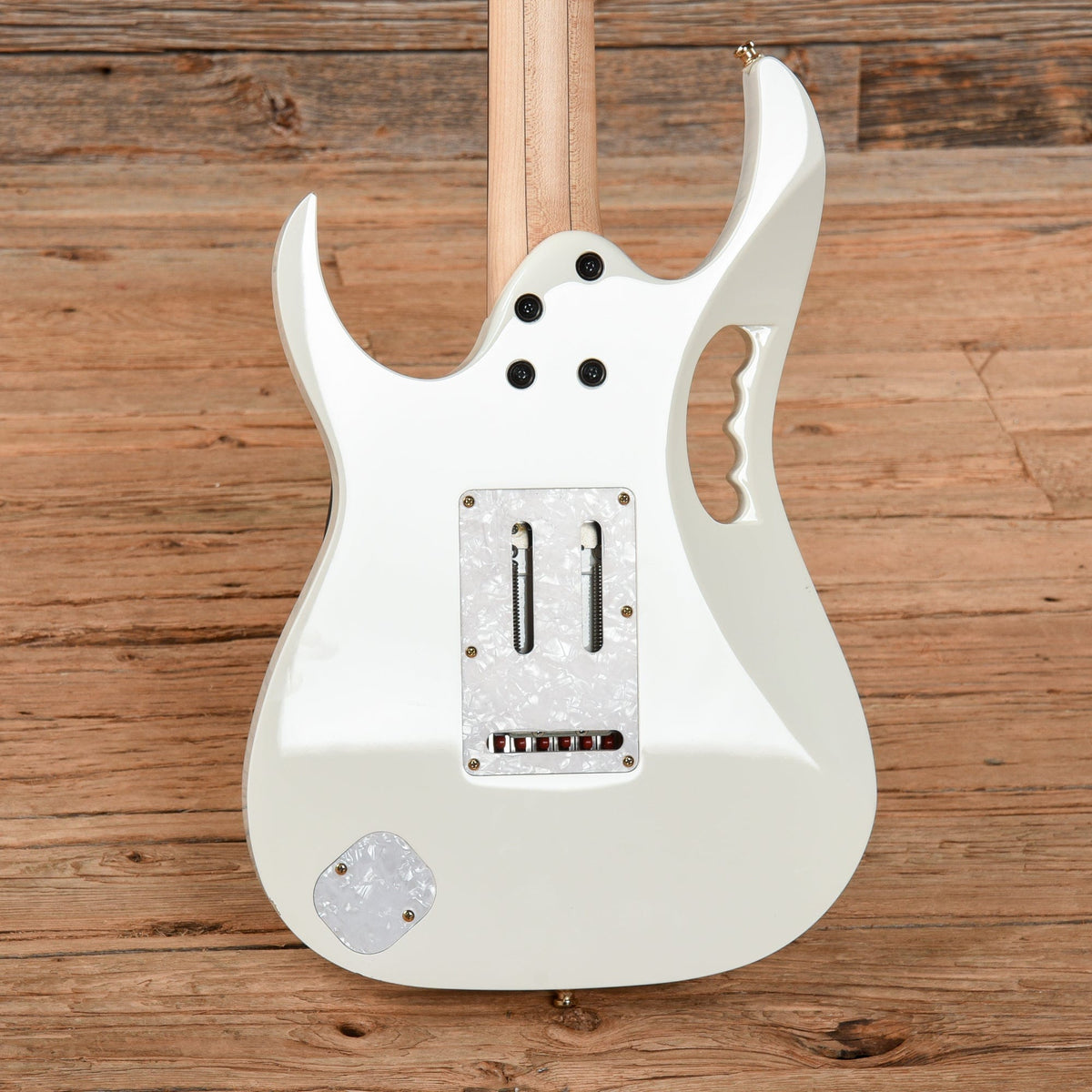 Ibanez Jem 7V White 2006 - View 9 | MusicMarket