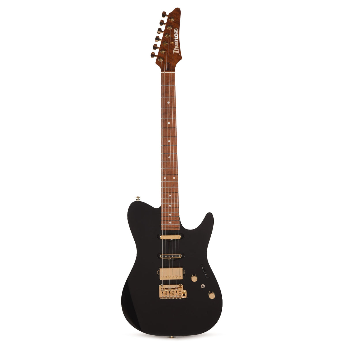 Ibanez LB1BK Lari Basilio Signature Electric Guitar Black - View 4 | MusicMarket