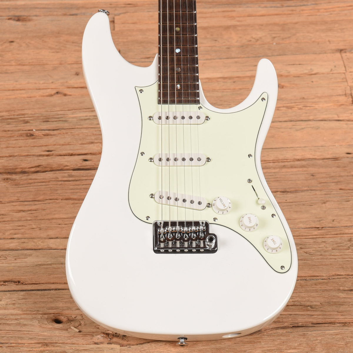 Ibanez LM1 Luca Mantovanelli Signature Luna White 2024 - MusicMarket