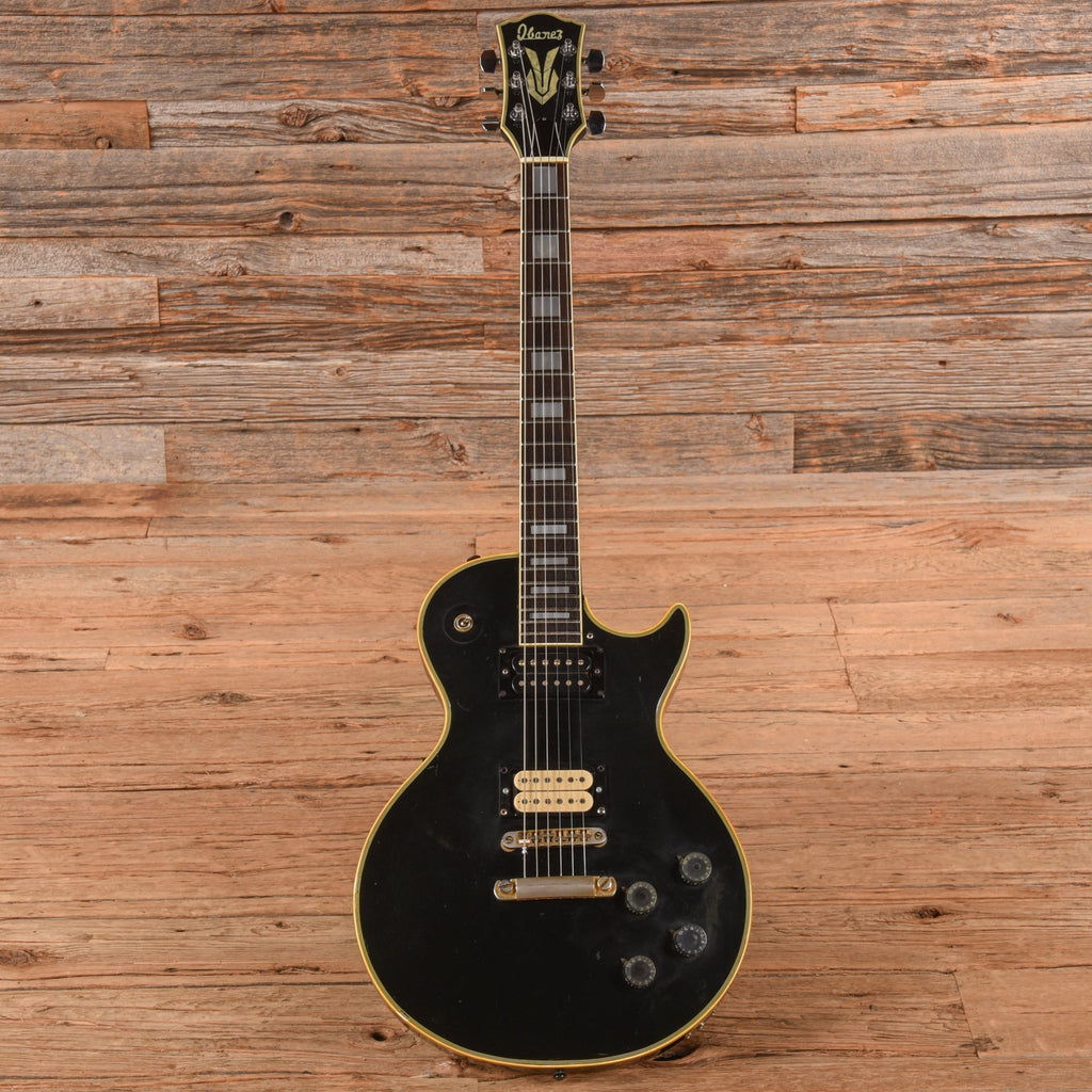 Ibanez Model 2350 Singlecut Custom Black 1970s - View 4 | MusicMarket