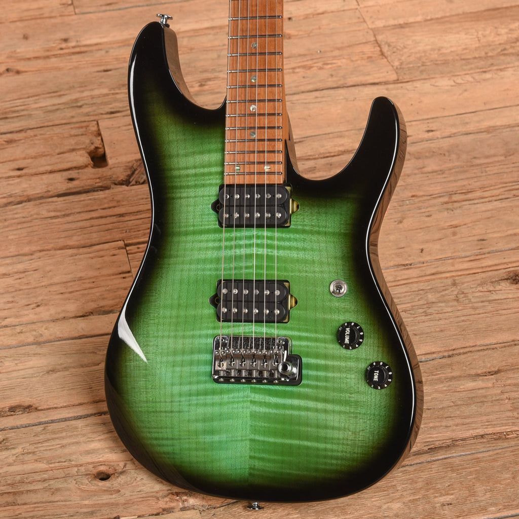 Ibanez MSM100 Marco Sfogli Signature Green Burst 2019 - View 2 | MusicMarket