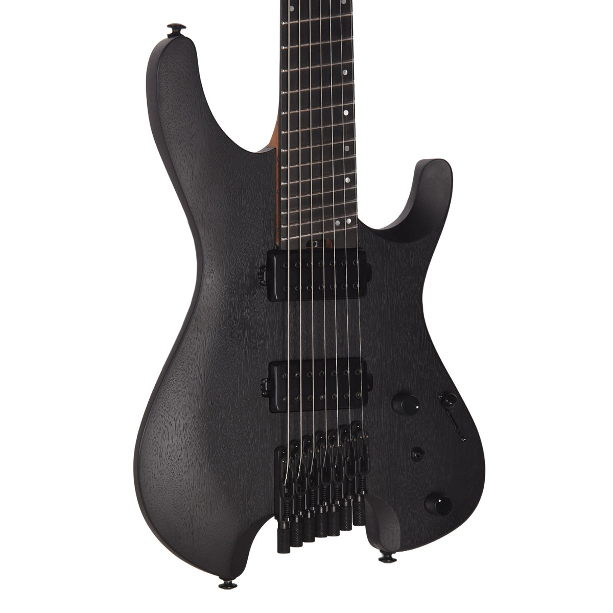 Ibanez QX527BWK Q Standard 7-String Electric Guitar Weathered Black - MusicMarket
