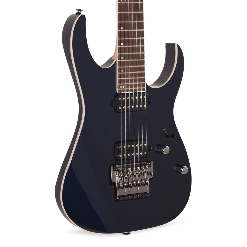 Ibanez RG2027RXLDTB RG Prestige 7-String Electric Guitar Dark Tide Blue - MusicMarket