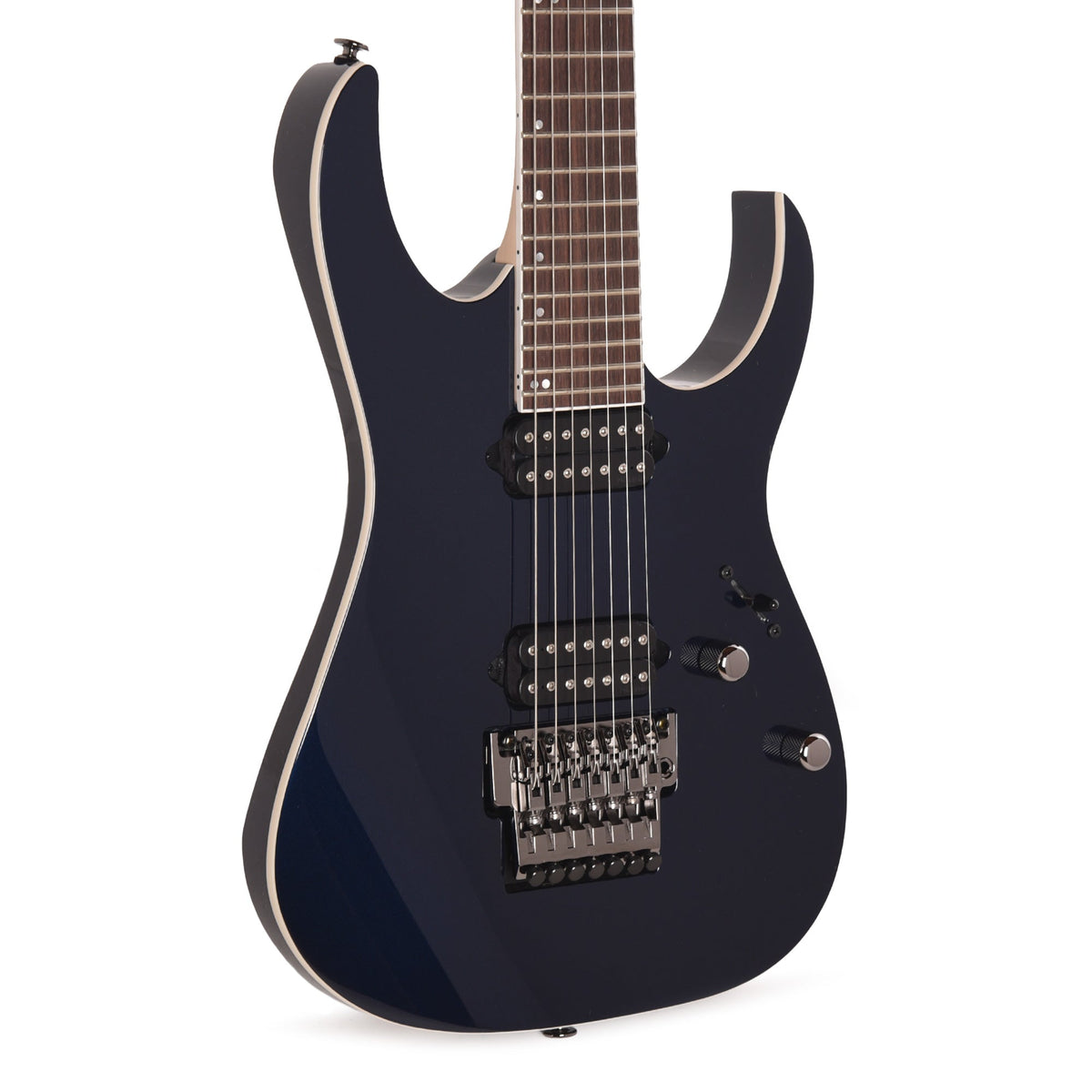 Ibanez RG2027RXLDTB RG Prestige 7-String Electric Guitar Dark Tide Blue - MusicMarket